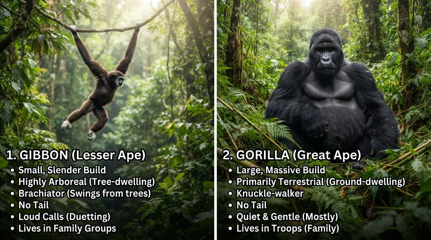 Gibbon or Gorilla