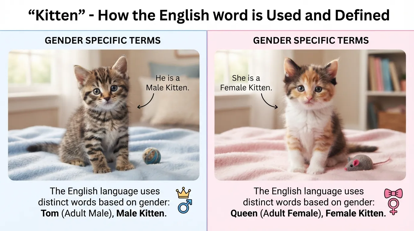 kitten is male or female