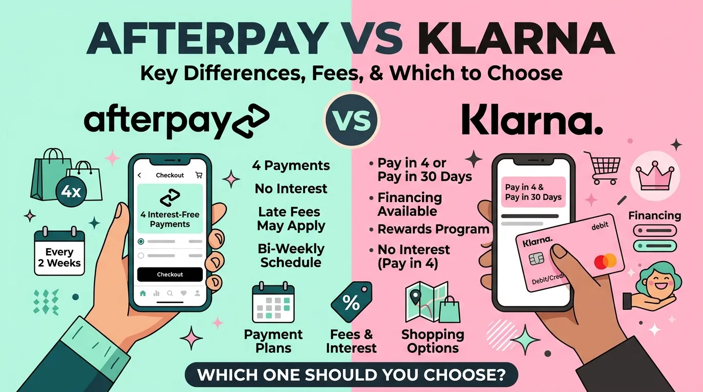 Afterpay or Klarna