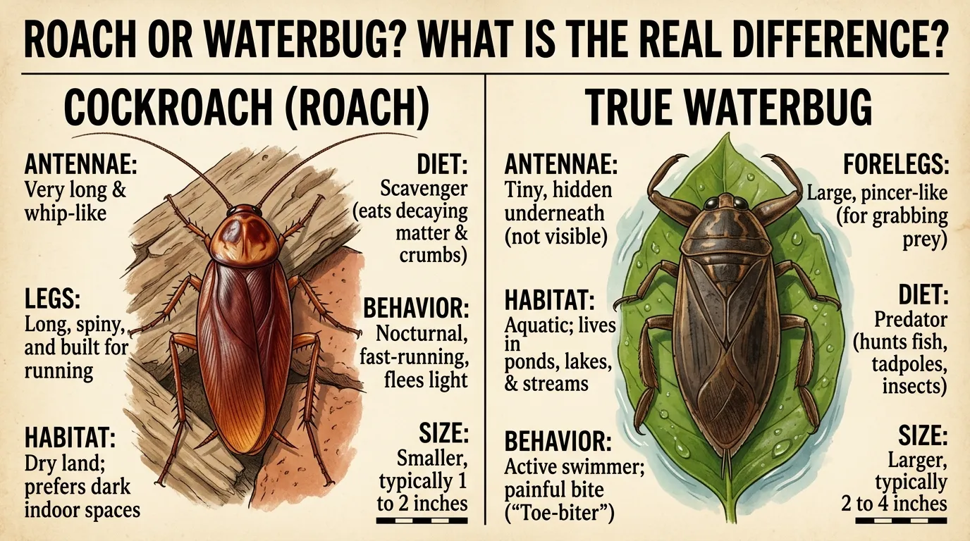 Roach or Waterbug