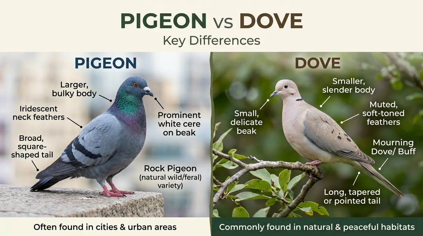 pigeon or dove